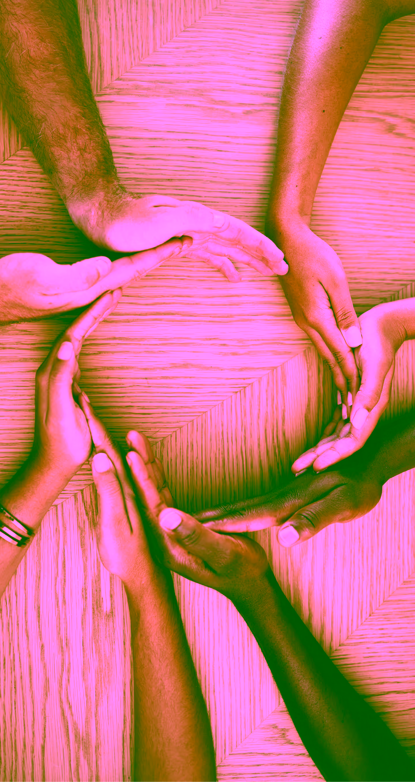 agile culture diversity teamwork and creative hands in solidari